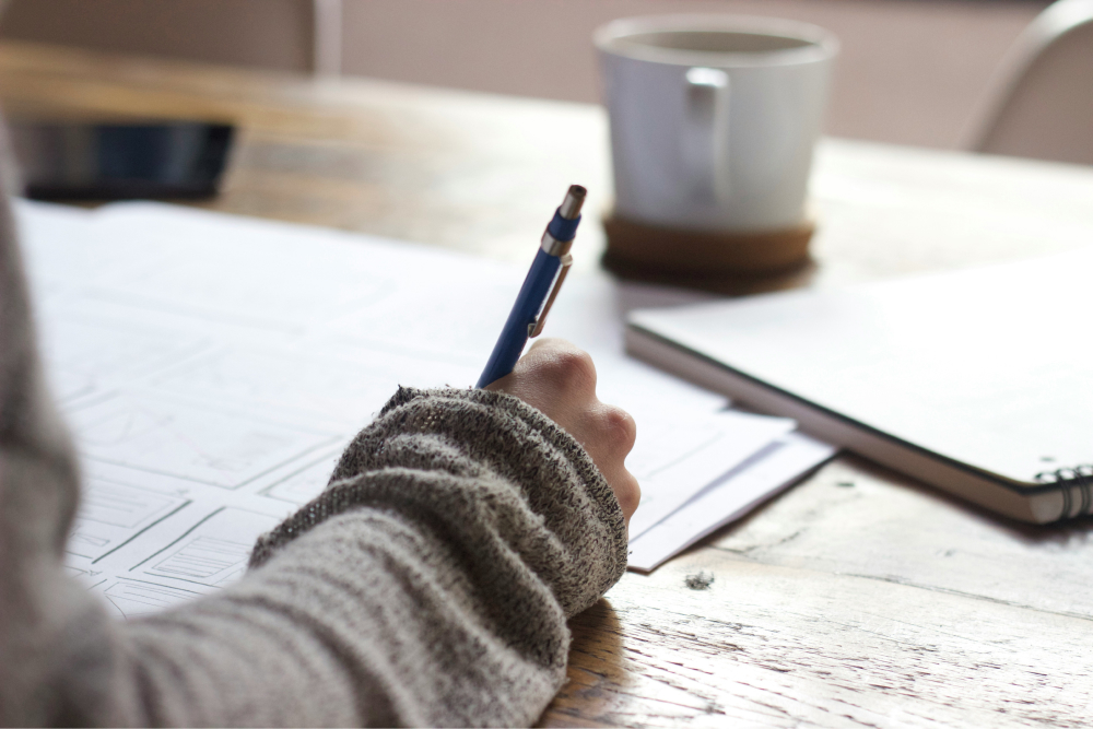 Person signing legal documents